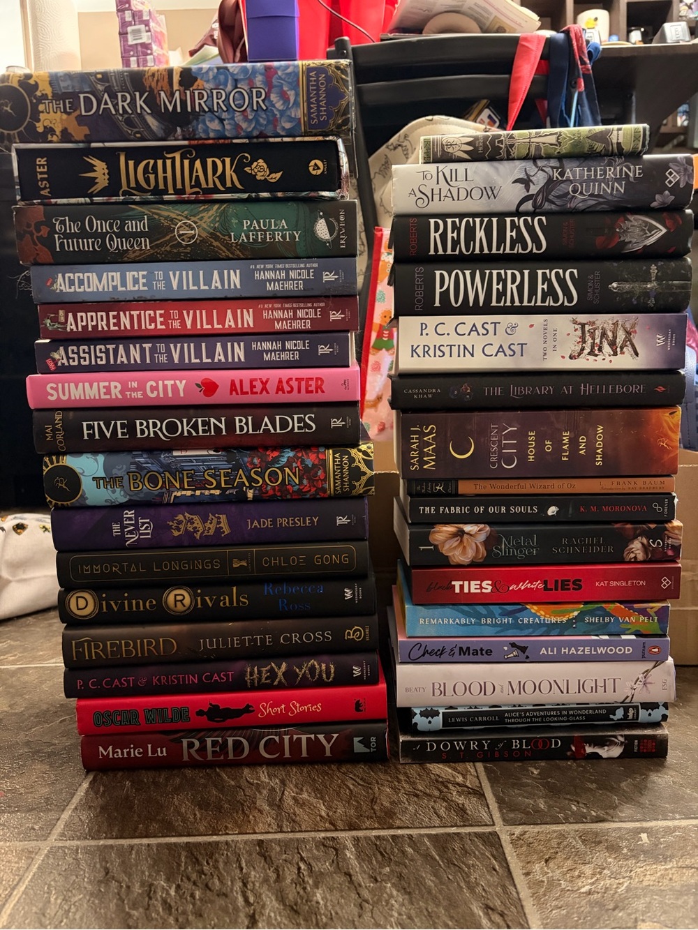 Book lot
